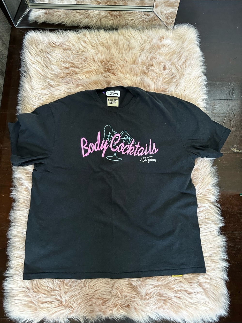 Gallery dept X doc Johnson collab t shirt sz XXL